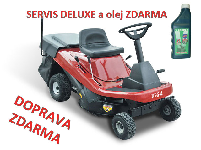 VeGA V12577 zahradn� traktor + Slu�ba De-Luxe a olej ZDARMA